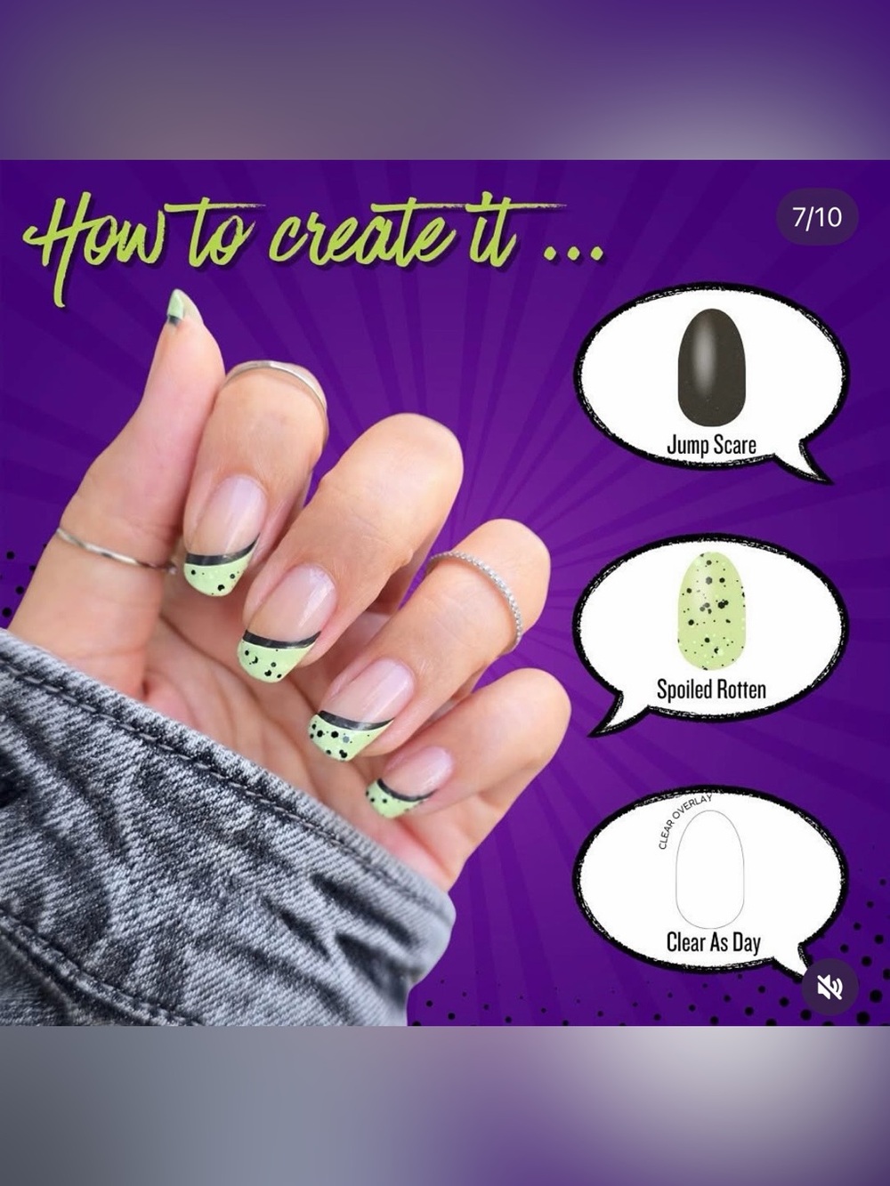 Color Street Mixed Mani Set: A Ghoulish Gathering | Halloween Orange Spiderweb - Picture 15 of 15